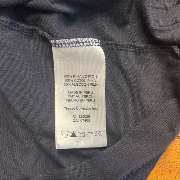 Psycho Bunny Kids Black Logo Pima Cotton T-Shirt, Size XL (18/20) - Picture 6 of 7